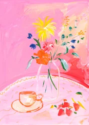 Levende blomster
