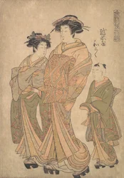 Oiran, Wakoku, Echizen og trykkpunkt d ved en ny byggeplan d en skallet, ikke sant? 1778.