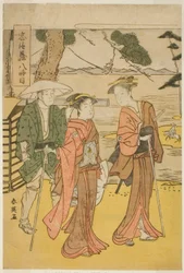 Akt åtte: Brudereisen (Michiyuki) fra stykket Chushingura (Skattkammeret til de førtisyv lojale tjenerne)