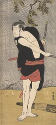 Tea C and r Ichikawa Koma er et godt medlem av veien. 1790.