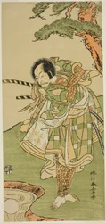 Skuespilleren Ichikawa Danjuro V i en uidentifisert rolle