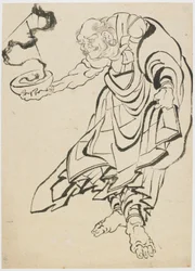Buddhistisk figur, sent på 1700-tallet - begynnelsen av 1800-tallet.