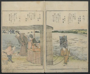 Berømte steder i Edo, 1800.