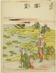 Hamamatsu, fra serien "Fifty-three Stations of the Tokaido (Tokaido gojusan tsugi)"