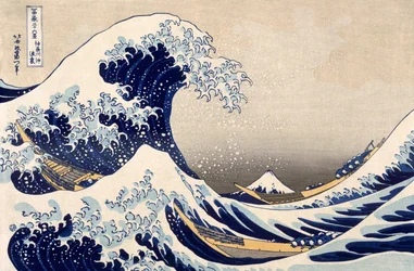 The Great Wave off Kanagawa fra fra serien 