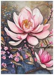 Rosa magnoliablomst