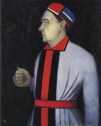 Portrett av Nikolaj Punin, 1933