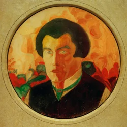 Selvportrett, 1909-1910