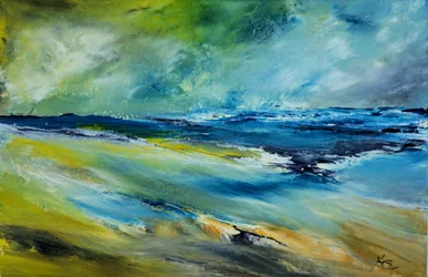 Abstrakt: Stormfull kyst
