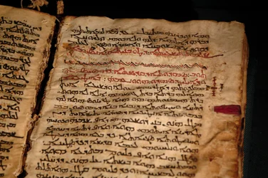 Evangelieboken fra det 5. århundre ble visket ut på 700-tallet og deretter overskrevet med slektninger ..., 2006 (bilde)