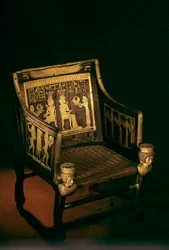 Stol til prinsesse Sitamun, «Amuns datter» (ca. 1370 f.Kr. – ukjent) var en gammel…, 2009 (bilde)