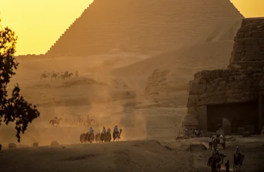Egypts gamle kongerike; Pyramiden i Giza; Giza; Egypt