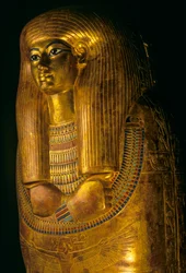 Forgylt kiste av Tjuya, KV 46; Kongenes dal; Amenhotep IIIs regjeringstid. Tjuya var…, 2009 (bilde)