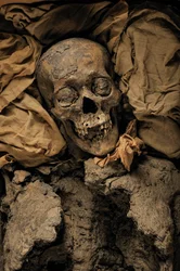 Mumien til Amenhotep III, kong Tuts bestefar, KV 35, Tutankhamon; 18. dynasti; Ny…, 2005 (bilde)