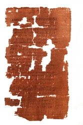 Side i Judasevangeliet lyder «Den hemmelige beretningen om åpenbaringen som Jesus sp…», 2006 (bilde)