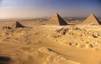 Pyramider i Giza;Khafre; Khufu; Menkaure, Giza; Egypt