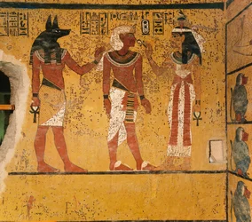 Veggmaleri i kong Tutankhamons grav; Egypt; Det nye riket; Tutankhamon; dal, 2003