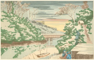 Snø i Ochanomizu