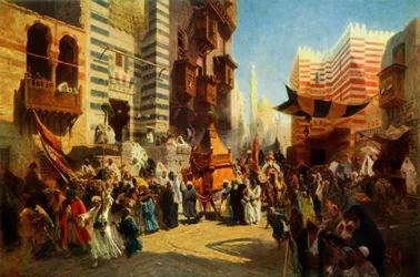 Return of the Holy Carpet fra Mekka til Kairo, 1876, 1965.