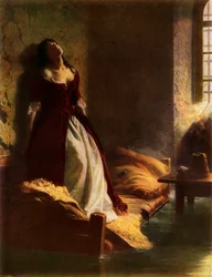 Prinsesse Tarakanova i Peter og Paul-festningen under oversvømmelsen, 1863, 1965