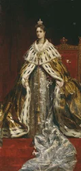 Portrett av Alexandra Feodorovna (Alix av Hessen) (1872–1918)