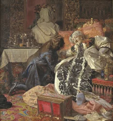 Dronning Sophie Amalies død