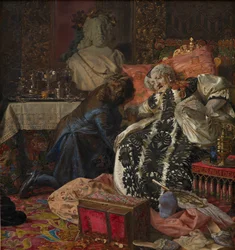 Dronning Sophie Amalies død