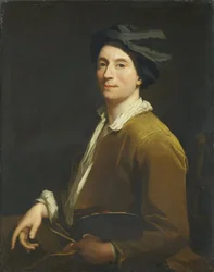 Portrett av en maler