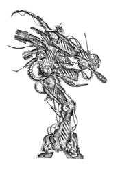 Futuristisk robotmech