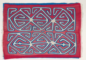 Skjortepanel (mola), ca. 1950 (påført bomull)