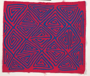 Skjortepanel (mola), ca. 1950 (påført bomull)