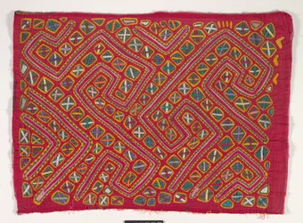 Skjortepanel (mola), ca. 1950 (påført bomull)
