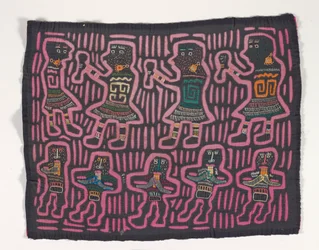 Skjortepanel (mola), ca. 1950 (påført bomull)
