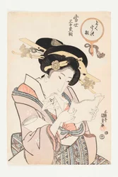 The In-demand Type, fra serien Tosei sanjuni so The moderne trettito typer, 1821-1822.