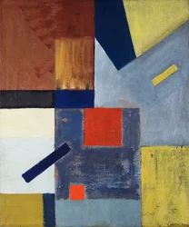 Abstrakt komposisjon; Abstrakt komposisjon, 1923-1924