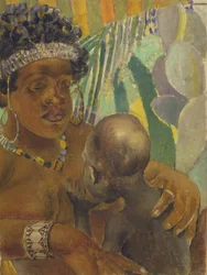 Svart kvinne, 1907