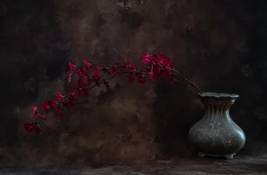 Rød blomst