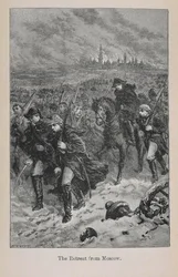 Retreat from Moscow, illustrasjon fra 