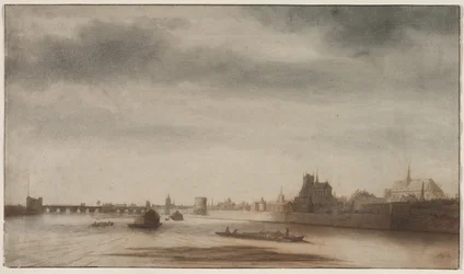 Utsikt over Orléans fra Loire