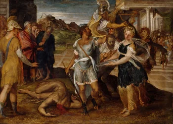 Henrettelsen av døperen Johannes, 1500-tallet.