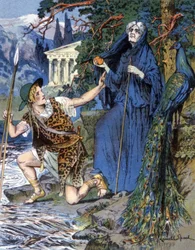 Jason og Hera, ca. 1900 (illustrasjon)