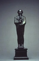Figur av guden Ptah (bronse)