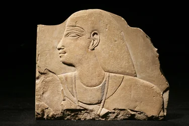 Mentu-em-hat, sent 25. dynasti-tidlig 26. dynasti, ca. 660-650 f.Kr. (kalkstein)