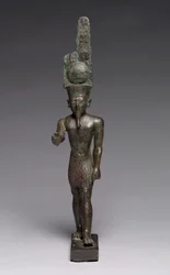 Statuett av Amen-Ra, 664-30 f.Kr