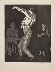 Spansk danser nr. II, pub. 1923.
