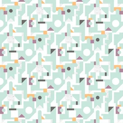 Byggeklosser - blå, 2013 (blandet teknikk)