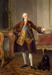 Portrett av Filip I 1720-1765, hertug av Parma, 1765