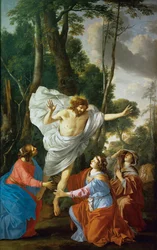 Jesu åsyn for de tre Mariaer - Kristus viser seg for de tre Mariaer …