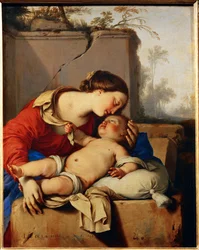 Jomfru Maria og barnet - Madonna og barnet …