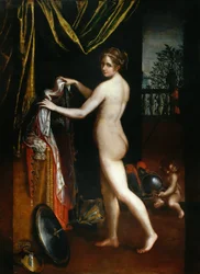 Minerva kler på seg, 1613